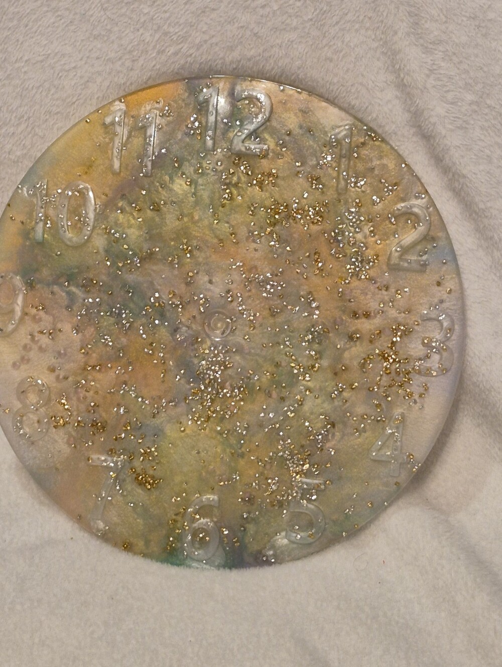 Homemade Wall Clock - Picture 2 of 2
